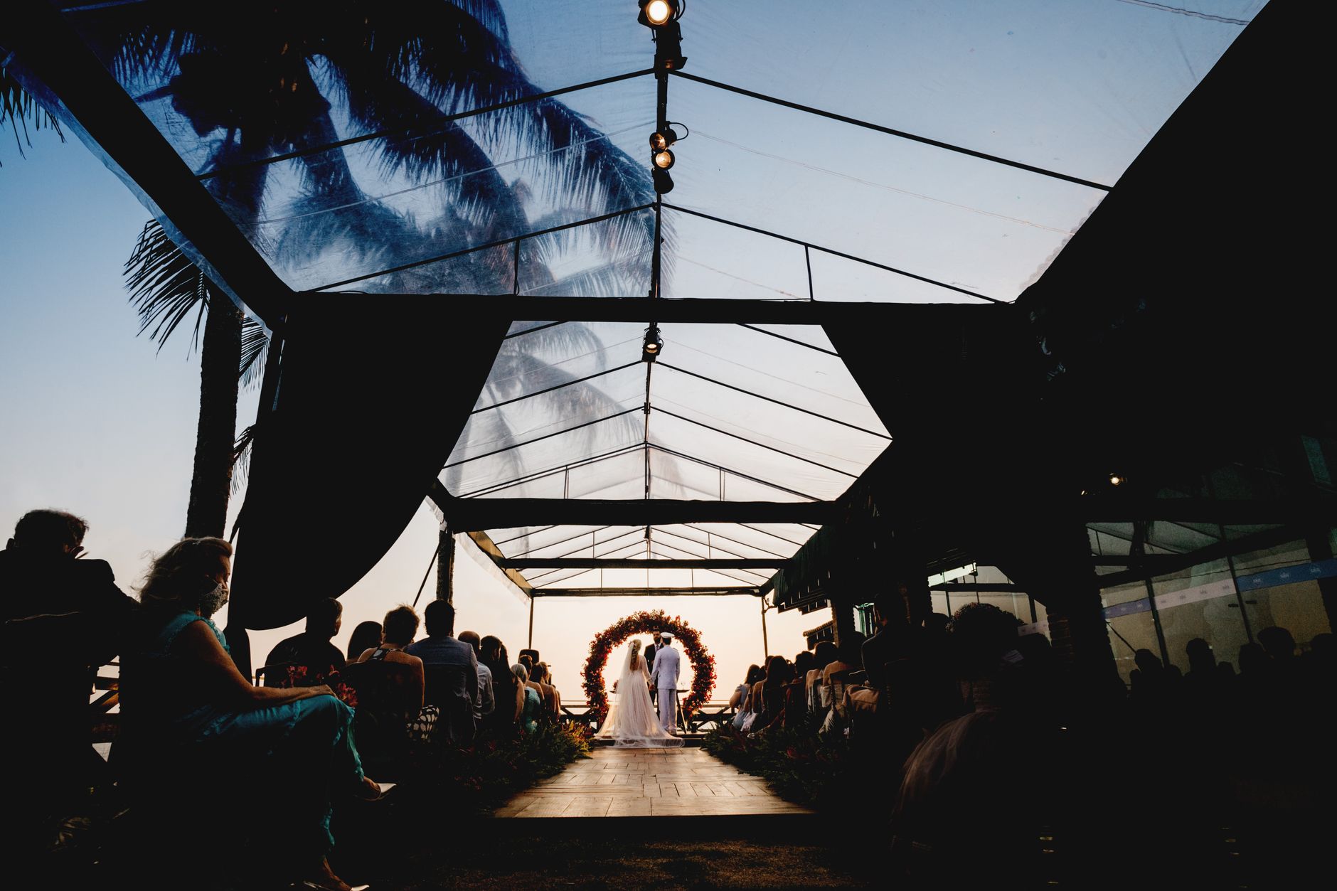 Celebración de boda íntima