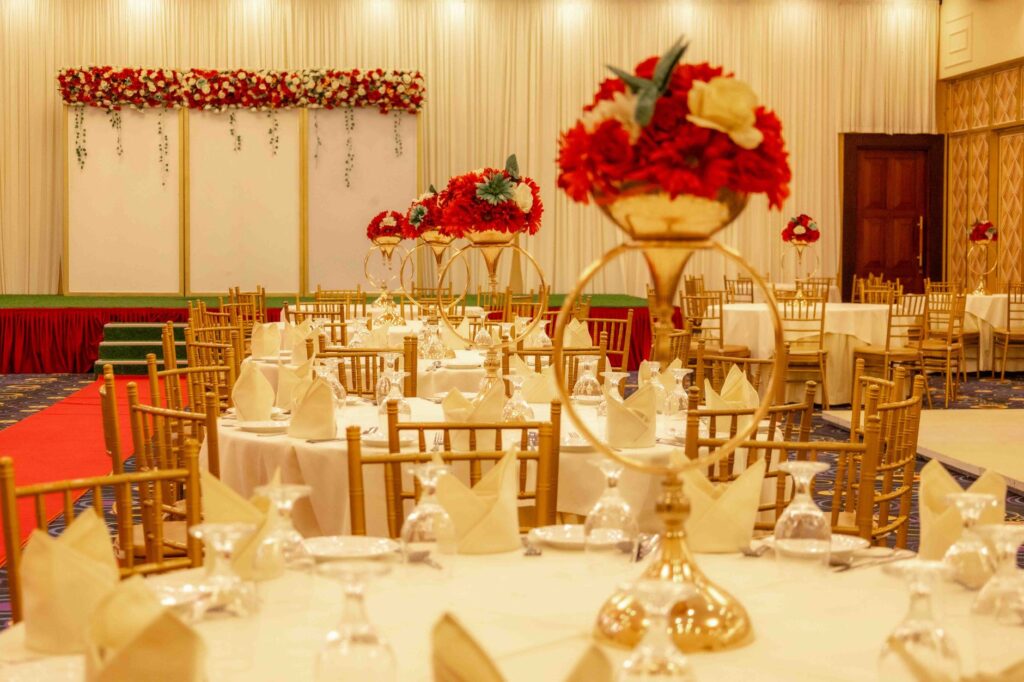 Mesa de solteros en una boda bien organizada