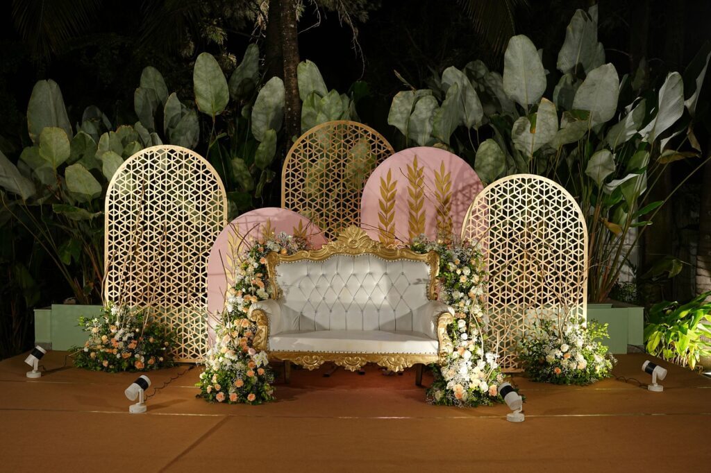 Photo corner en una boda