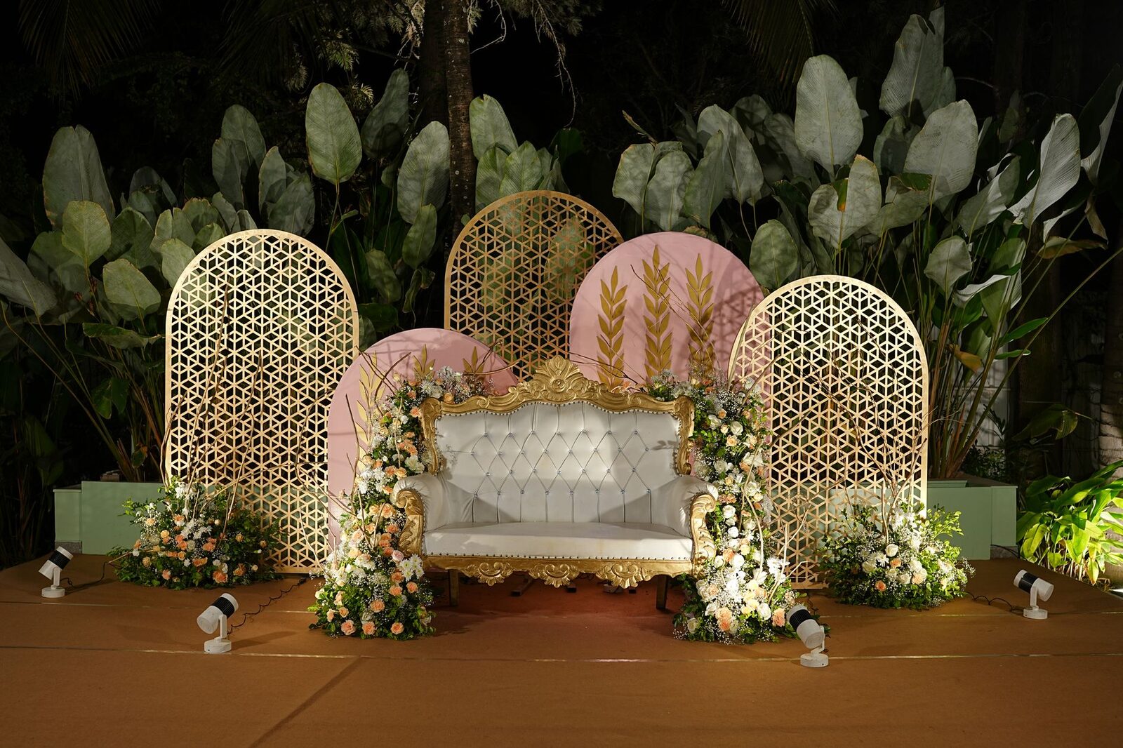 Photo corner en una boda
